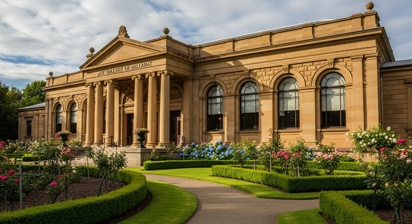 The grand Art Gallery of Ballarat