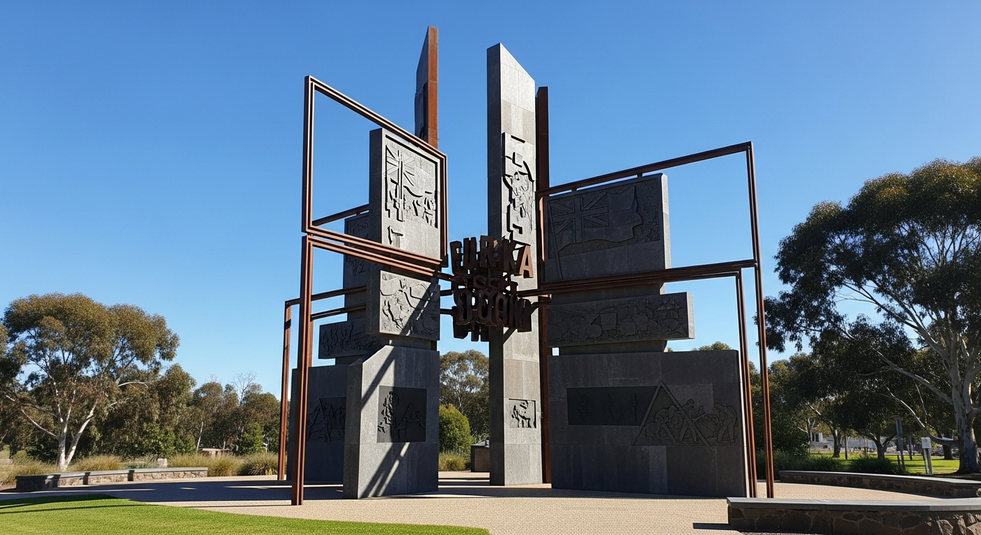 The Eureka Stockade memorial