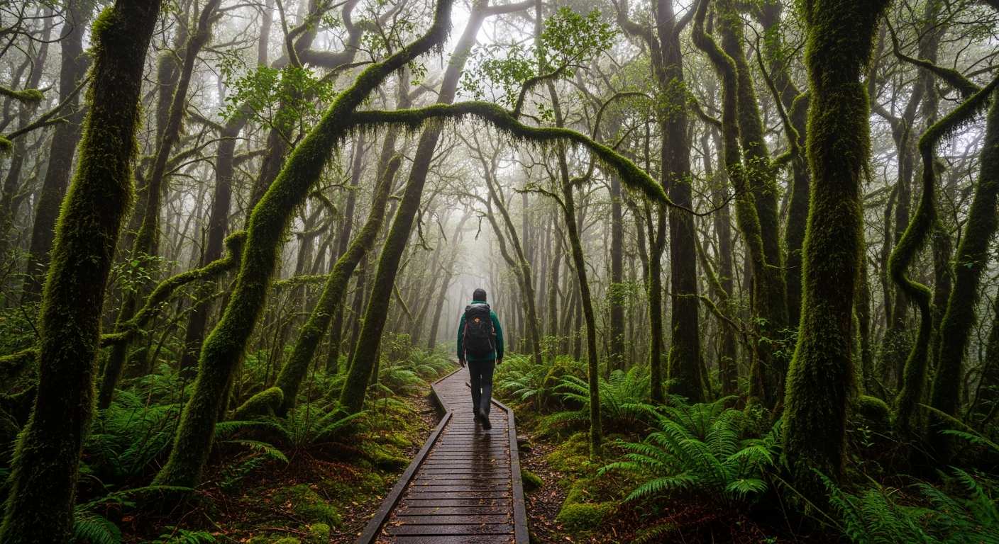 Hikers on the legendary Overland Track