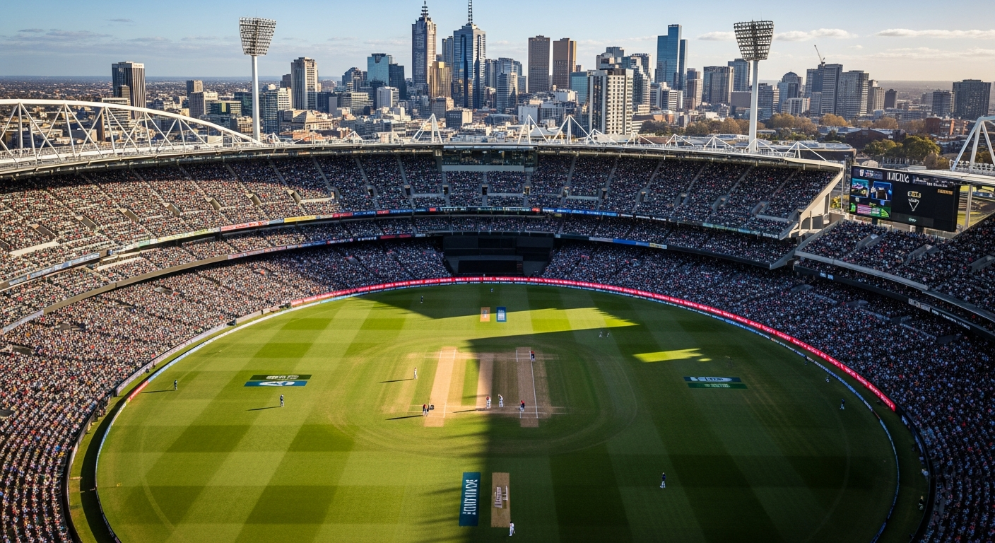 The iconic Melbourne Cricket Ground