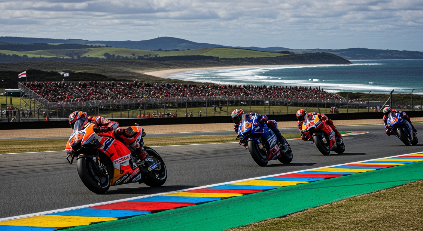 The iconic Phillip Island Grand Prix Circuit