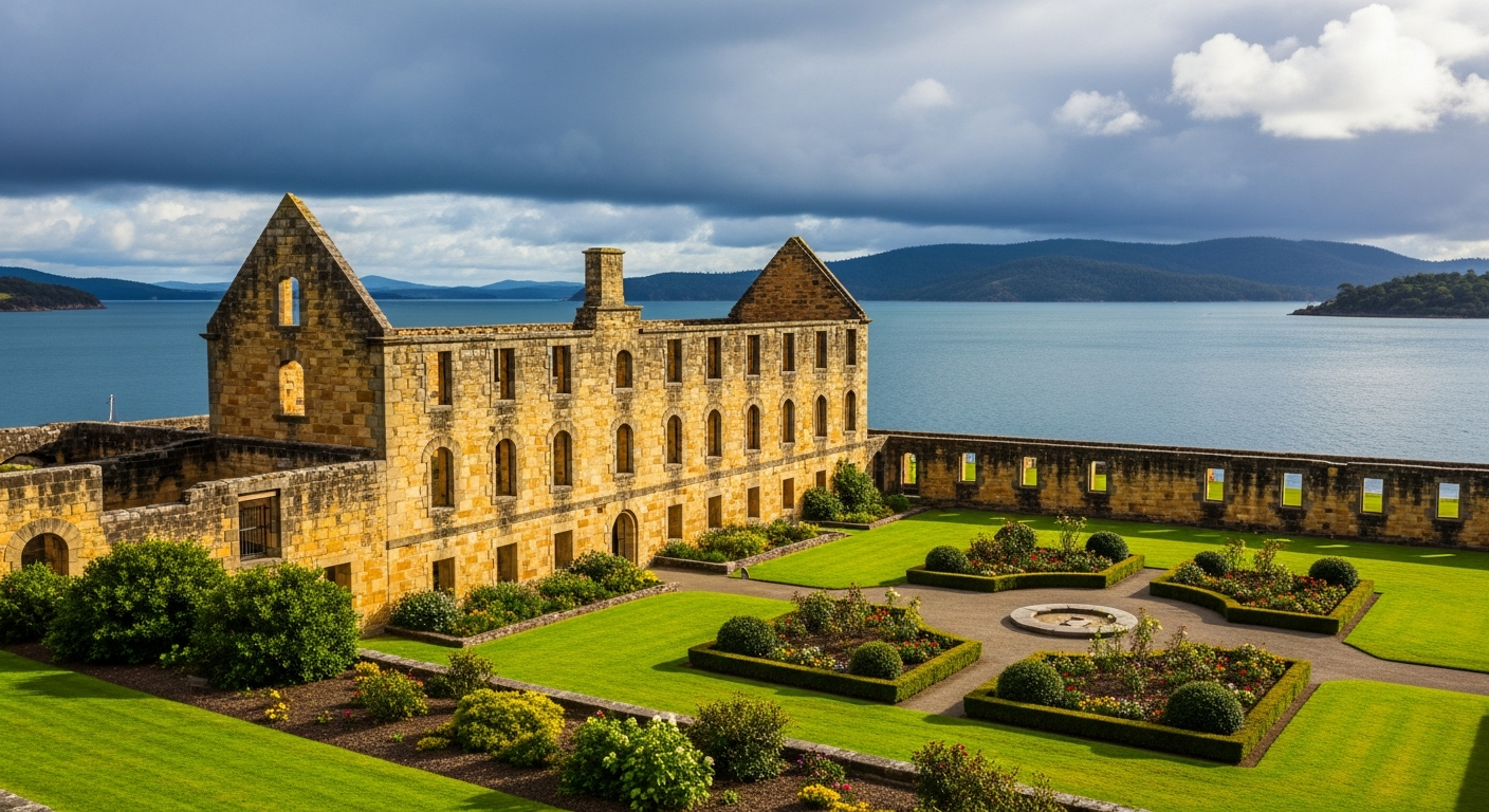 The haunting ruins of Port Arthur's penitentiary
