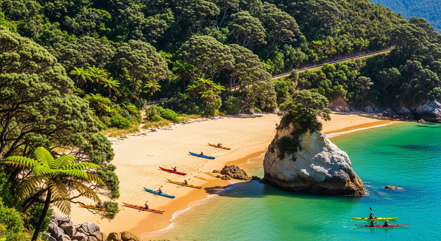 Abel Tasman: Golden Beaches, Kayaking & the Coastal Track