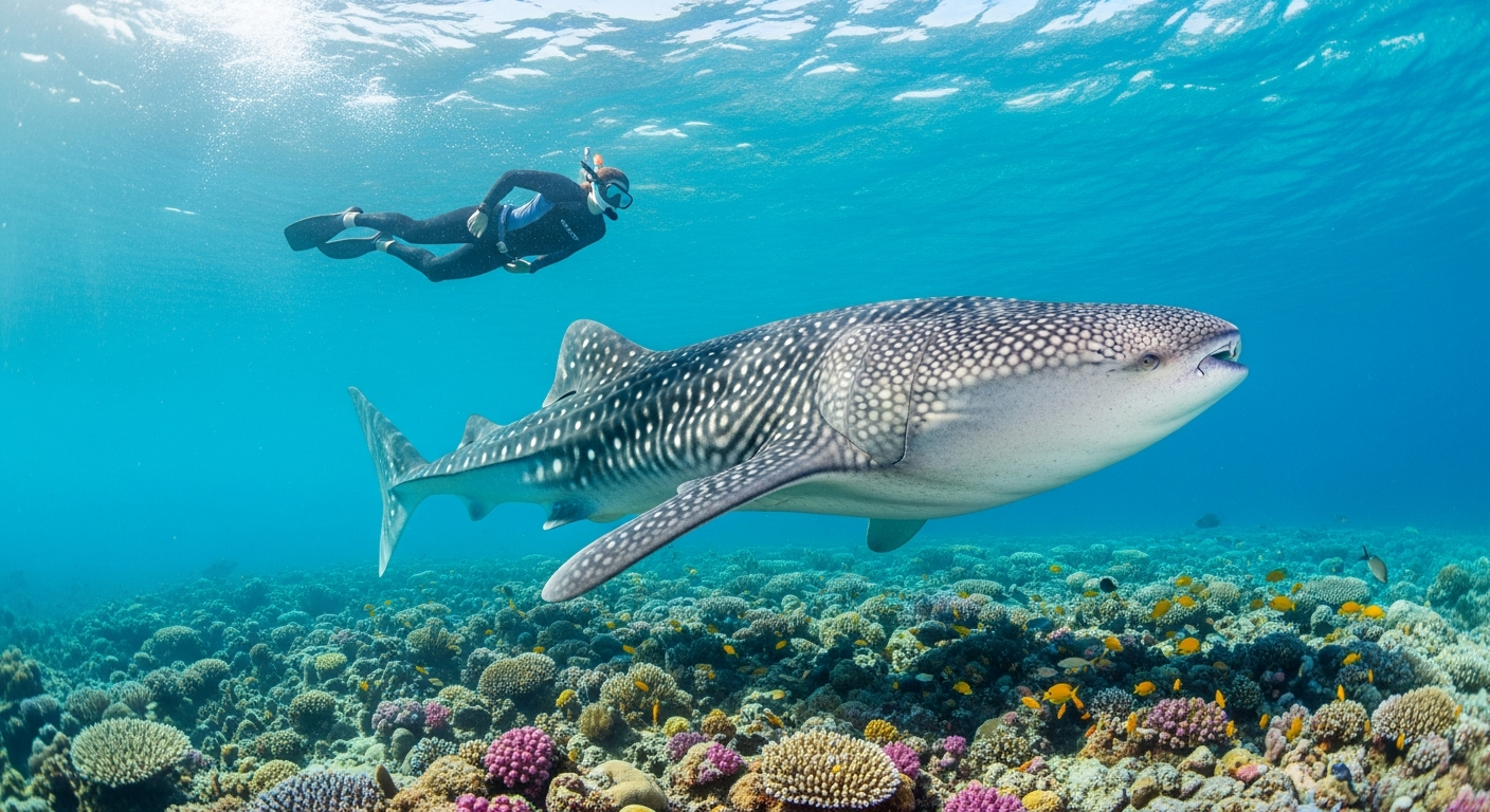 Ningaloo Reef: Whale Sharks & Shore Snorkelling
