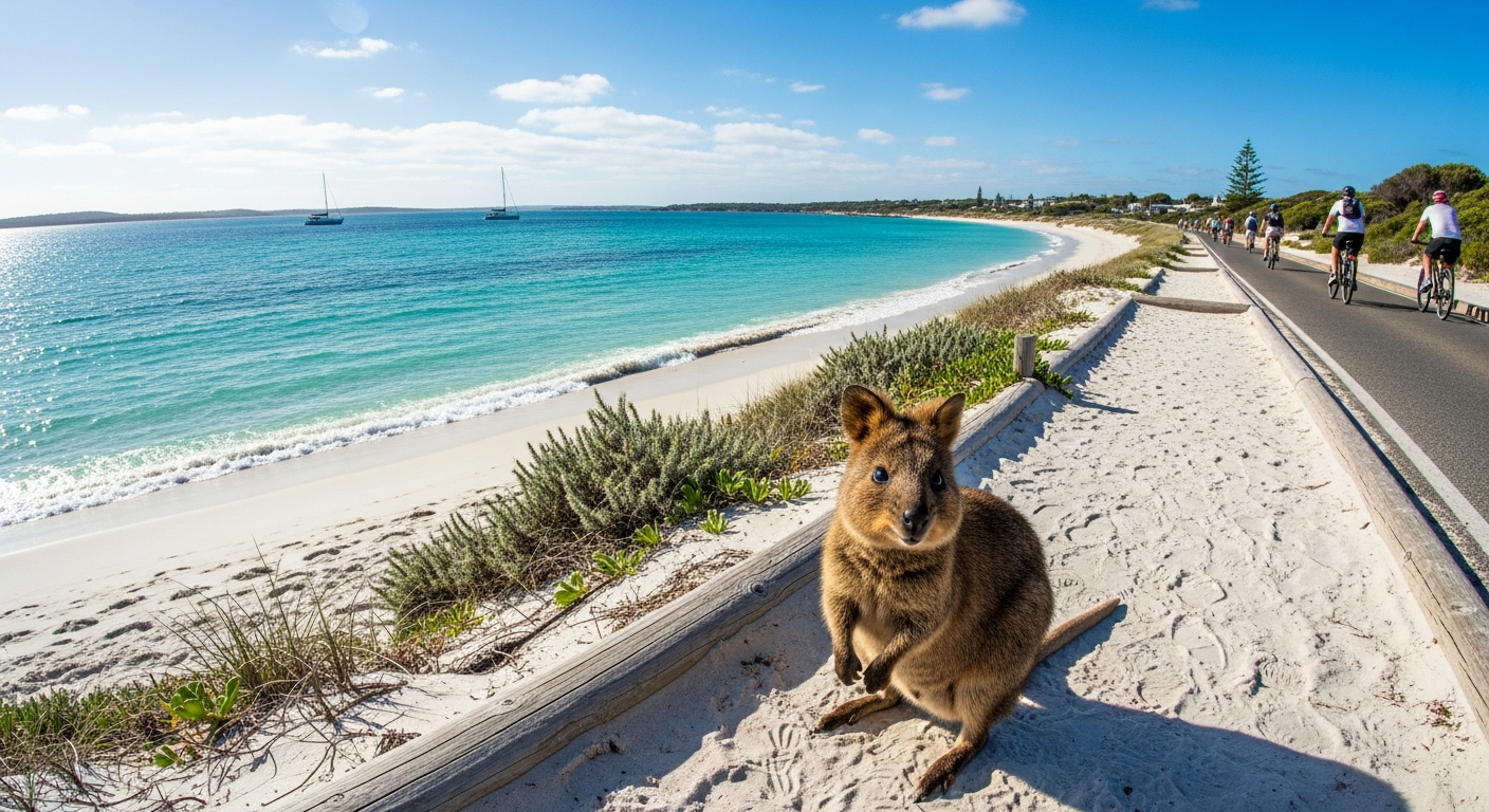 Rottnest Island: Quokkas & Crystal-Clear Bays