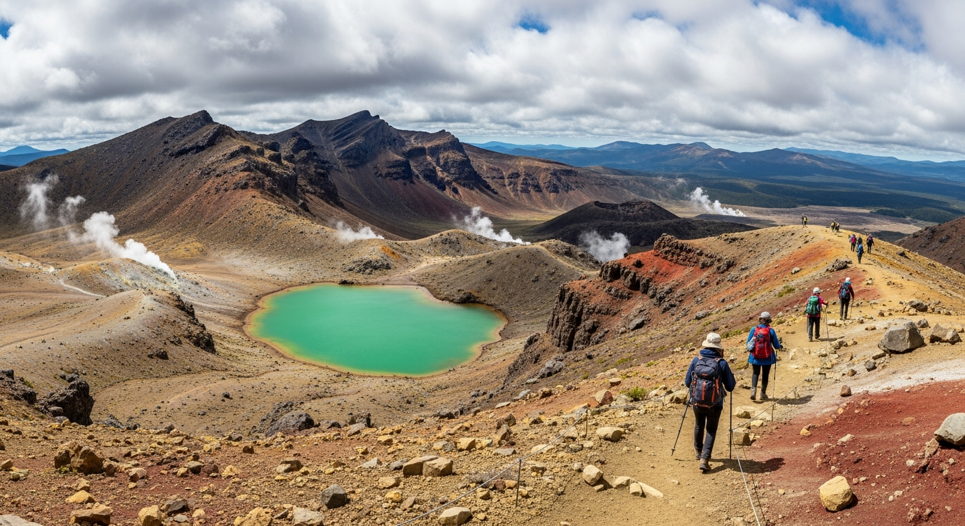 Tongariro National Park: The Alpine Crossing & Volcanic Craters